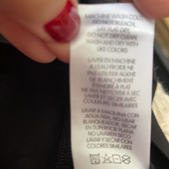 NWT Bisou Bisou The Heidi Black Stretchy Bodycon Cutout Long Sleeve Dress Sz S - Picture 10 of 11